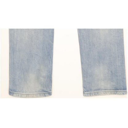 G-Star Blue Skinny Loose Boyfriend Stretch Jeans High Waisted W30 L32