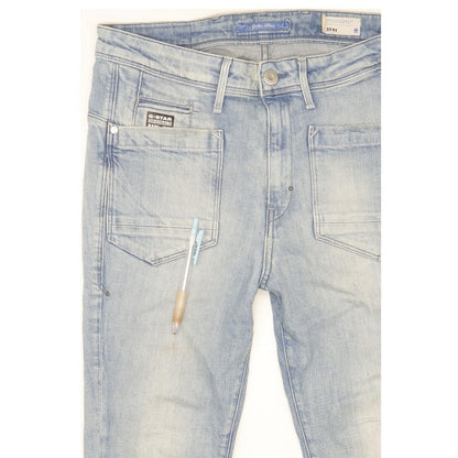 G-Star Blue Skinny Loose Boyfriend Stretch Jeans High Waisted W30 L32