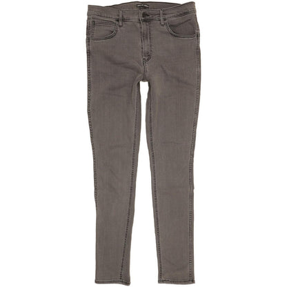 Levi's Line 8 Men Grey Skinny Slim Stretch Jeans W31 L31