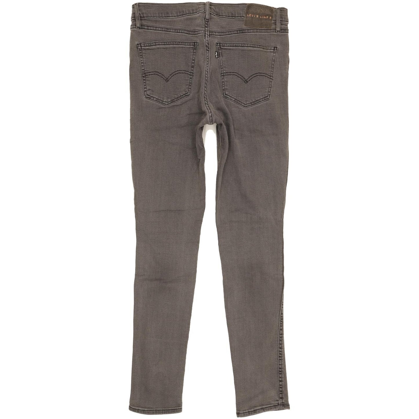 Levi's Line 8 Men Grey Skinny Slim Stretch Jeans W31 L31