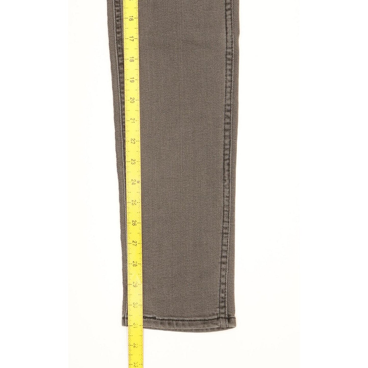 Levi's Line 8 Men Grey Skinny Slim Stretch Jeans W31 L31