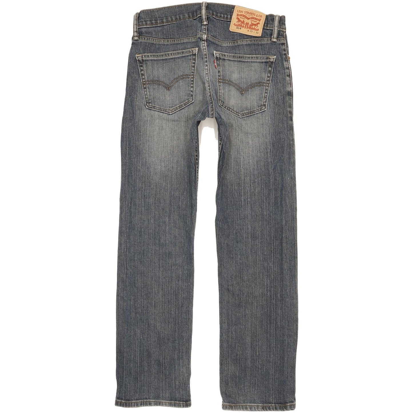 Levi's 514 Men Blue Straight Slim Stretch Jeans W29 L30