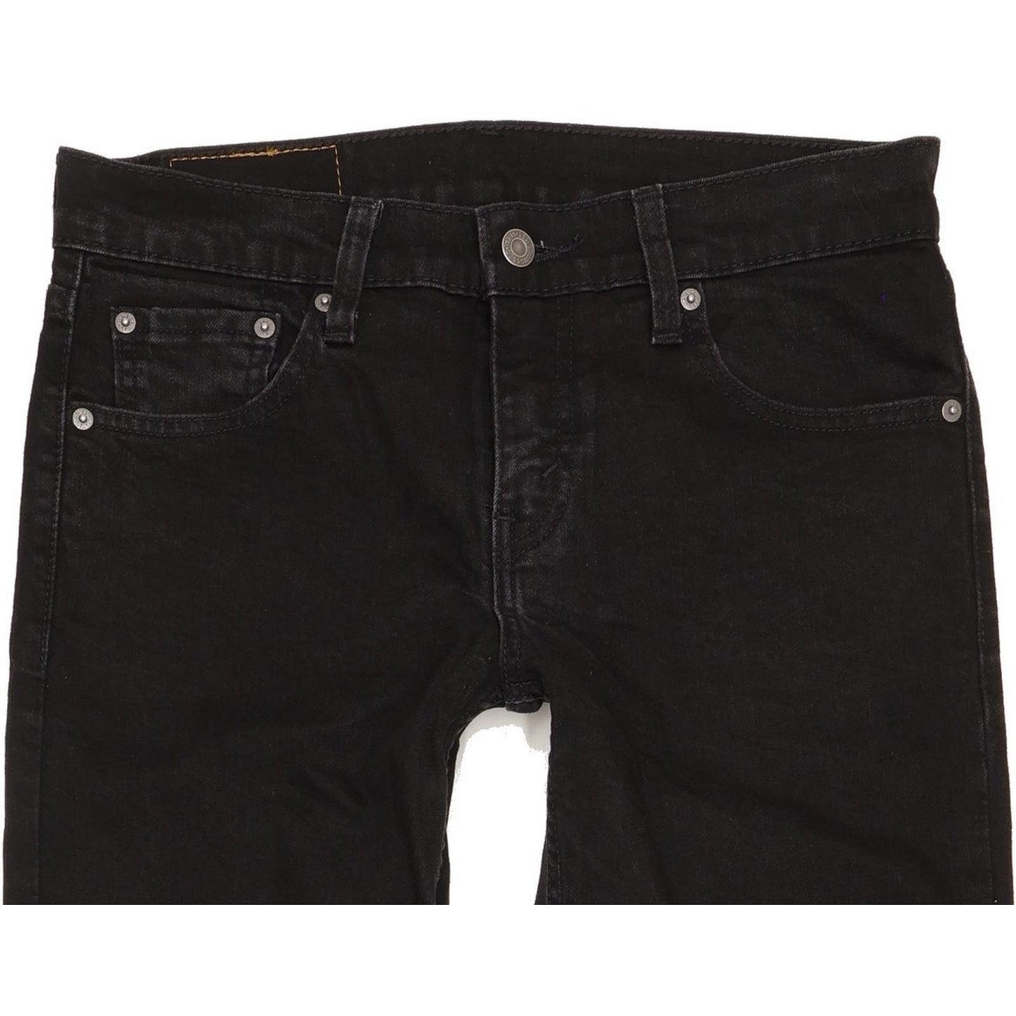 Levi's 511 Men Black Straight Slim Stretch Jeans W30 L32