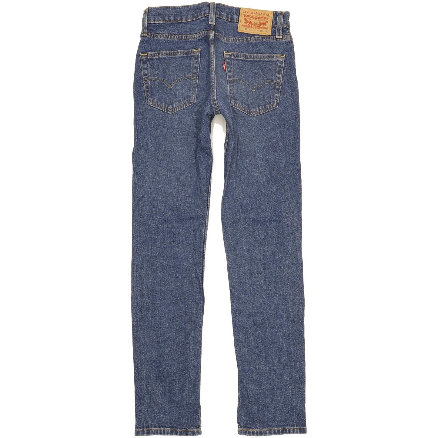 Levi's 511 Men Blue Straight Slim Stretch Jeans W28 L32