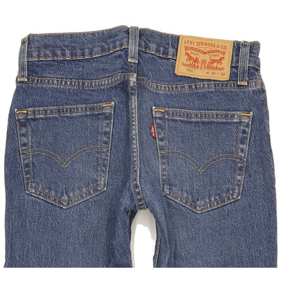 Levi's 511 Men Blue Straight Slim Stretch Jeans W28 L32