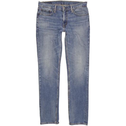 Levi's 511 Men Blue Straight Slim Stretch Jeans W33 L34