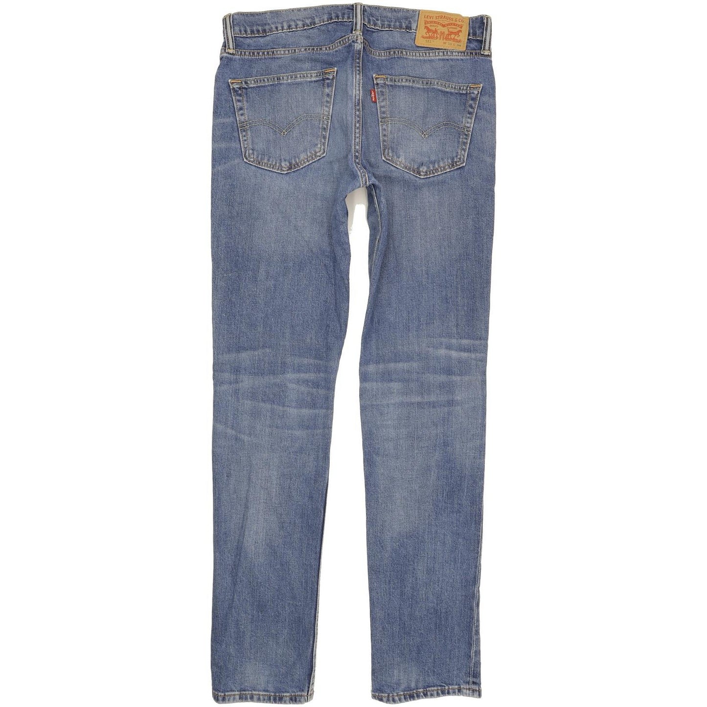 Levi's 511 Men Blue Straight Slim Stretch Jeans W33 L34