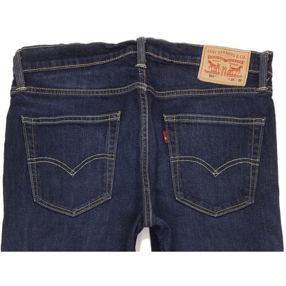 Levi's 511 Men Blue Straight Slim Stretch Jeans W34 L31