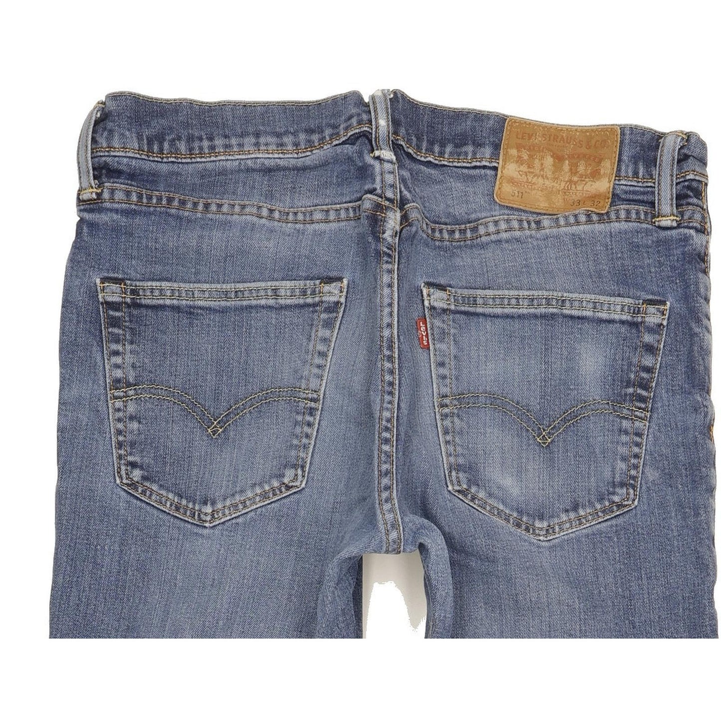 Levi's 511 Men Blue Straight Slim Jeans W33 L31