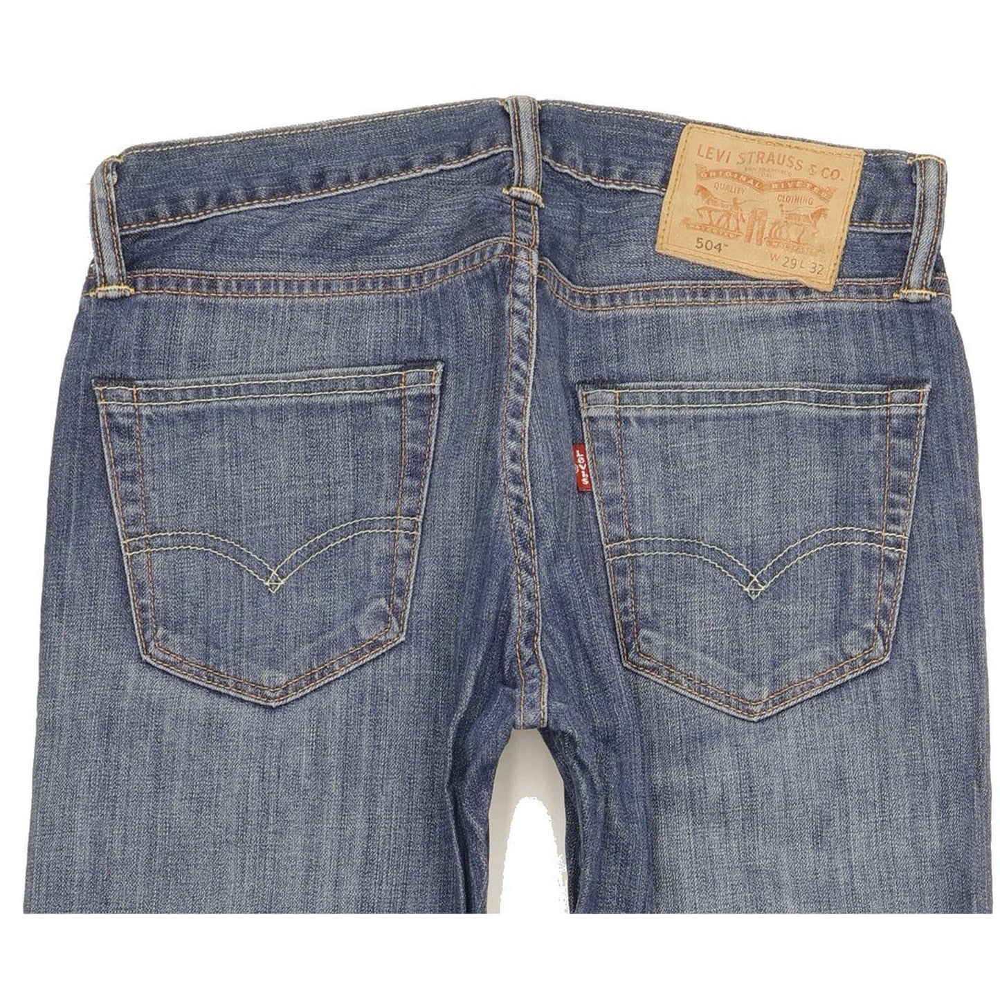 Levi's 504 Men Blue Straight Regular Jeans W29 L32