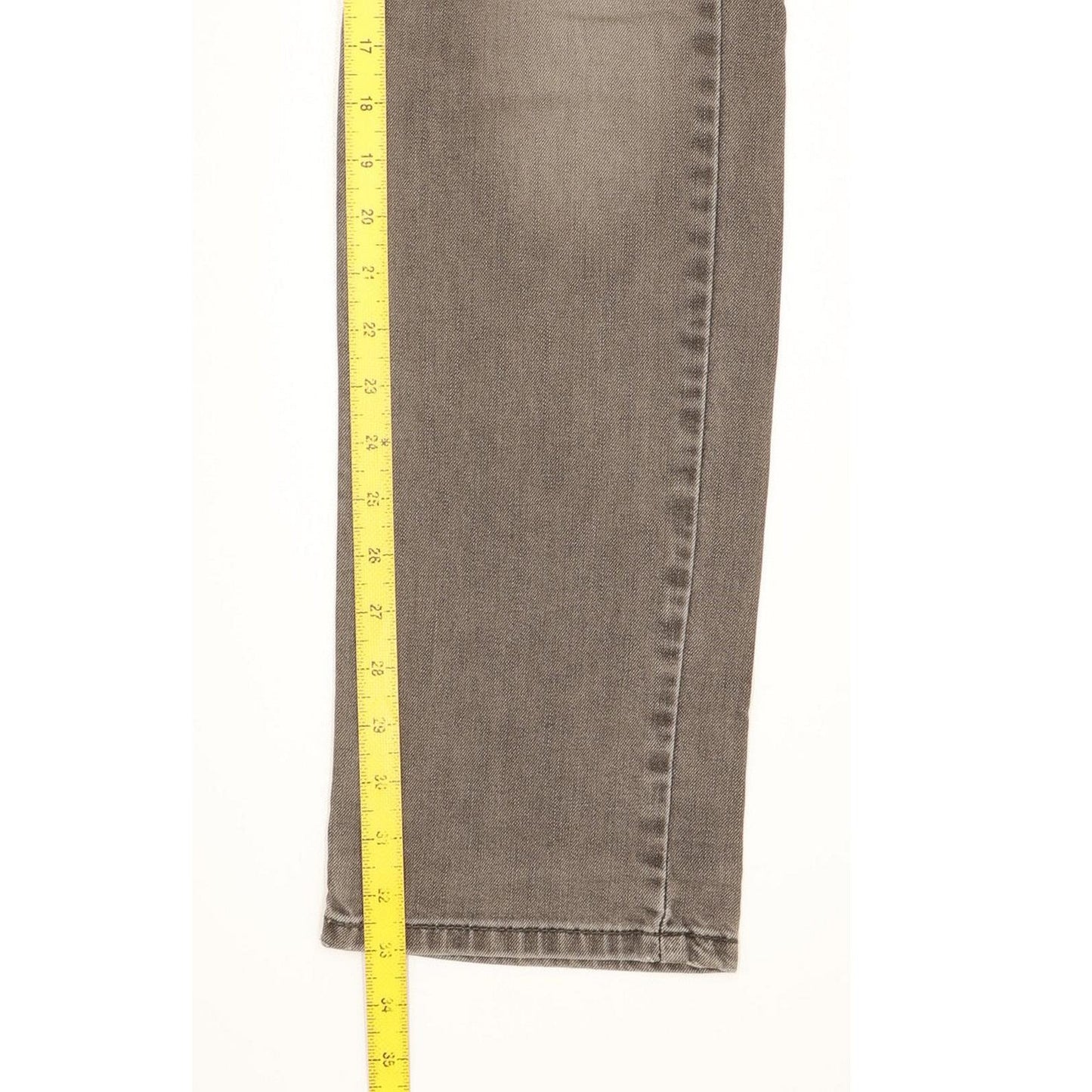 Levi's 511 Men Grey Straight Slim Stretch Jeans W33 L33