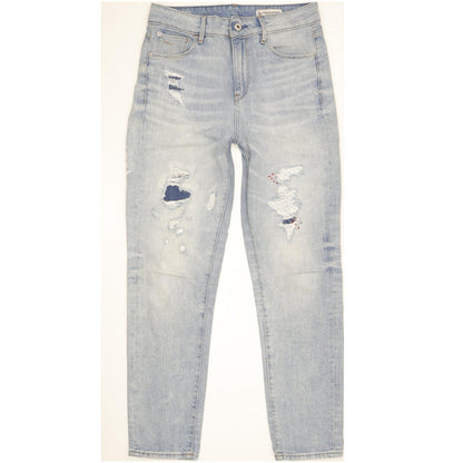 G-Star 3301 High 90'S Blue Straight Relaxed Jeans High Waisted W28 L32