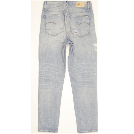 G-Star 3301 High 90'S Blue Straight Relaxed Jeans High Waisted W28 L32