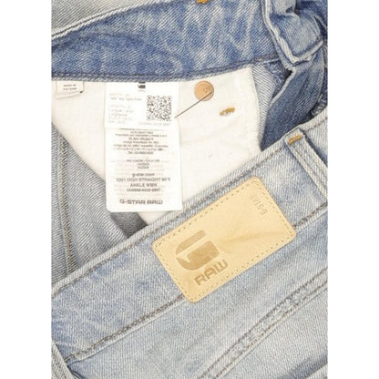 G-Star 3301 High 90'S Blue Straight Relaxed Jeans High Waisted W28 L32