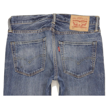 Levi's 511 Men Blue Straight Slim Jeans W31 L31