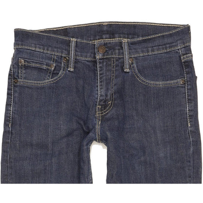 Levi's 511 Men Blue Straight Slim Stretch Jeans W30 L31