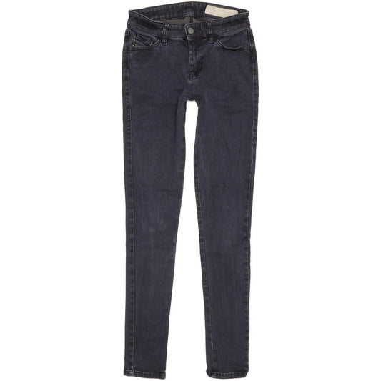 Diesel Sandy Women Navy Skinny Slim Stretch Jeans W26 L30