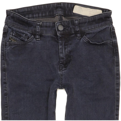 Diesel Sandy Women Navy Skinny Slim Stretch Jeans W26 L30