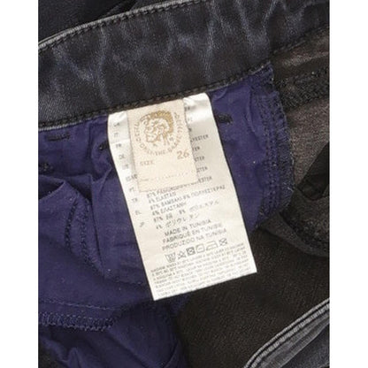Diesel Sandy Women Navy Skinny Slim Stretch Jeans W26 L30