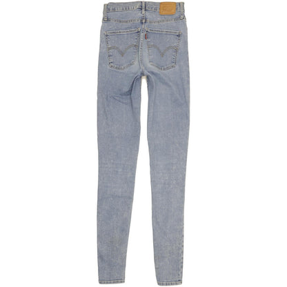 Levi's Mile Blue Skinny Slim Stretch Jeans High Waisted W27 L34