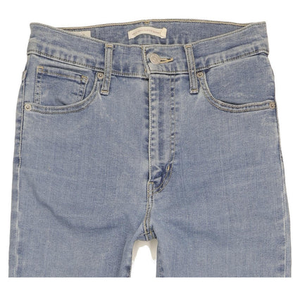 Levi's Mile Blue Skinny Slim Stretch Jeans High Waisted W27 L34
