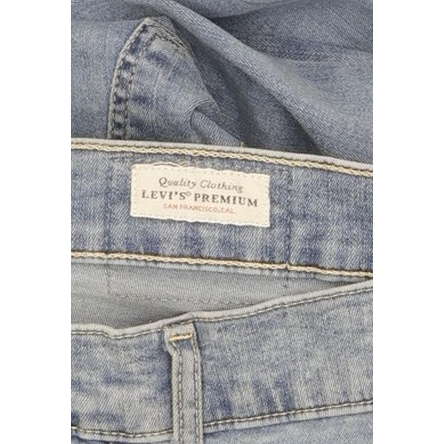 Levi's Mile Blue Skinny Slim Stretch Jeans High Waisted W27 L34