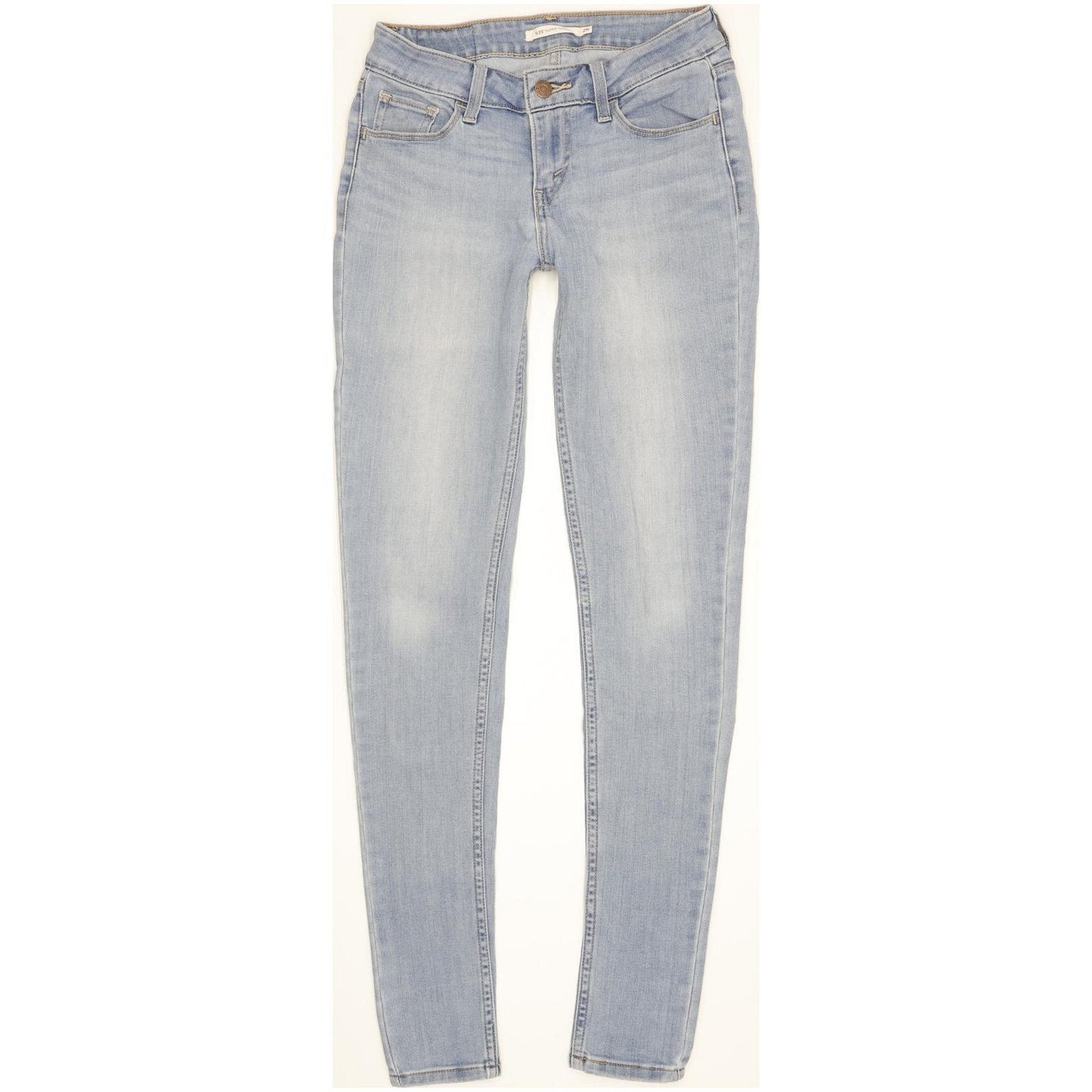 Levi's 535 Super Women Blue Skinny Slim Stretch Jeans W26 L32