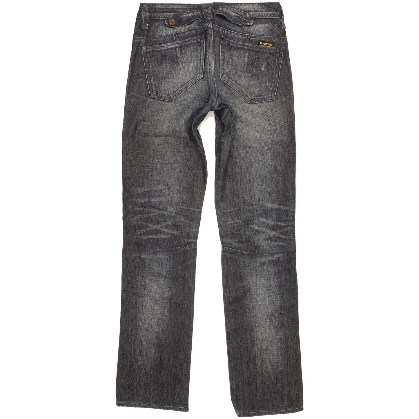 G-Star Spark Women Blue Straight Slim Stretch Jeans W26 L30
