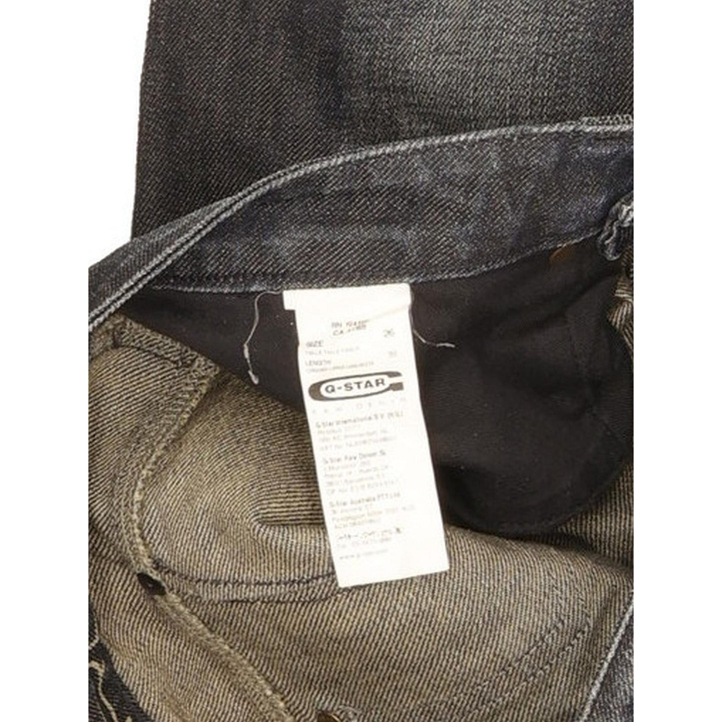 G-Star Spark Women Blue Straight Slim Stretch Jeans W26 L30
