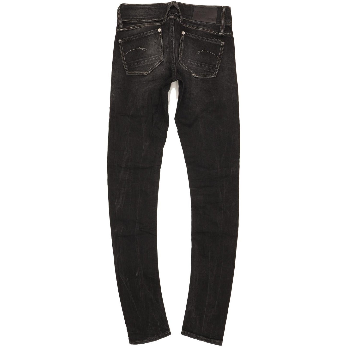 G-Star Lynn Women Black Skinny Slim Stretch Jeans W26 L34