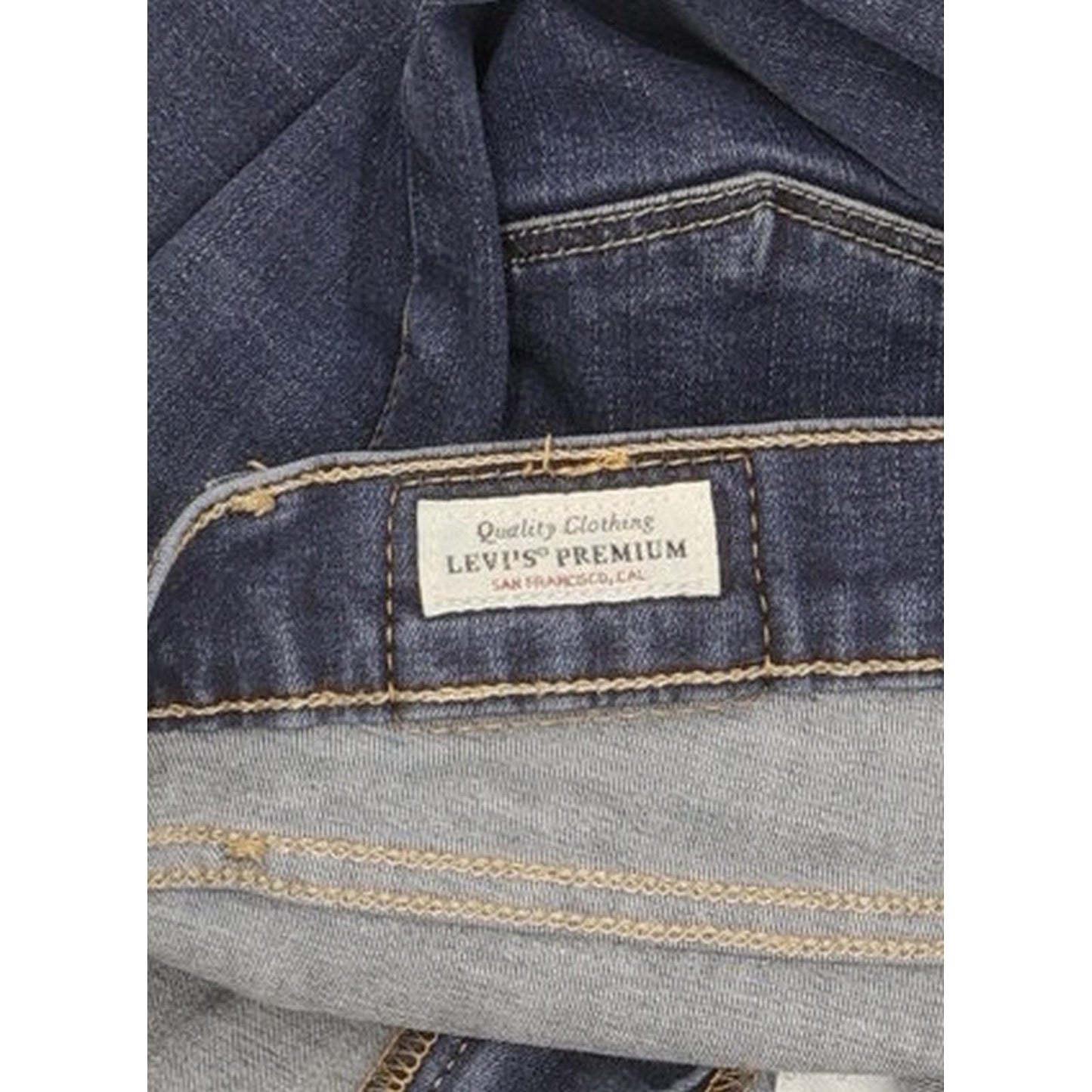 Levi's 710 Super Women Blue Skinny Slim Stretch Jeans W30 L29