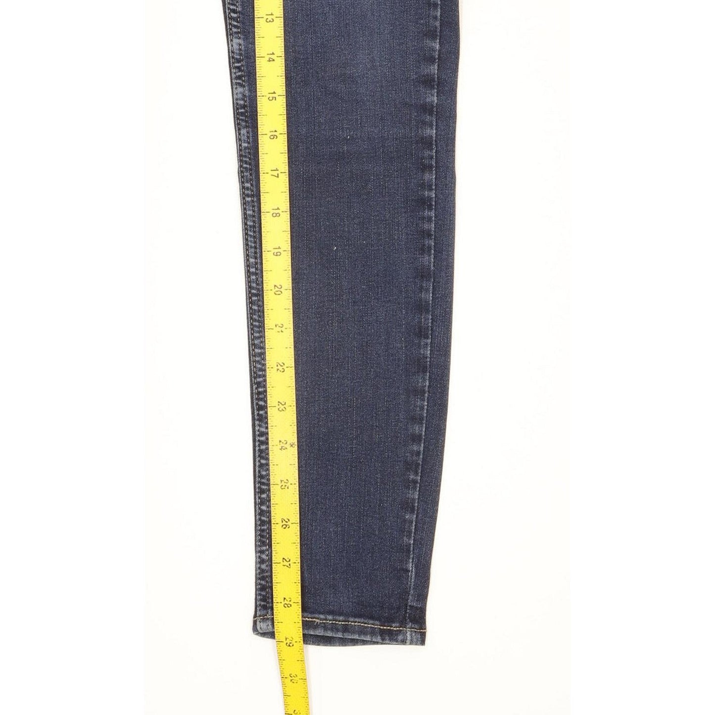 Levi's 710 Super Women Blue Skinny Slim Stretch Jeans W30 L29