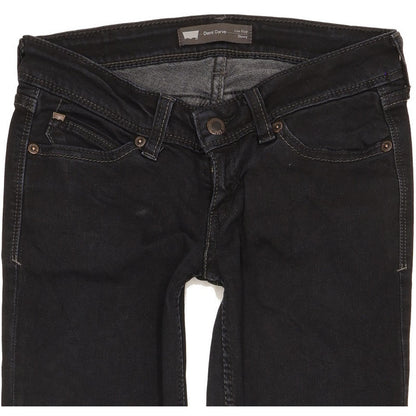 Levi's Demi Curve Women Black Skinny Slim Stretch Jeans W26 L30