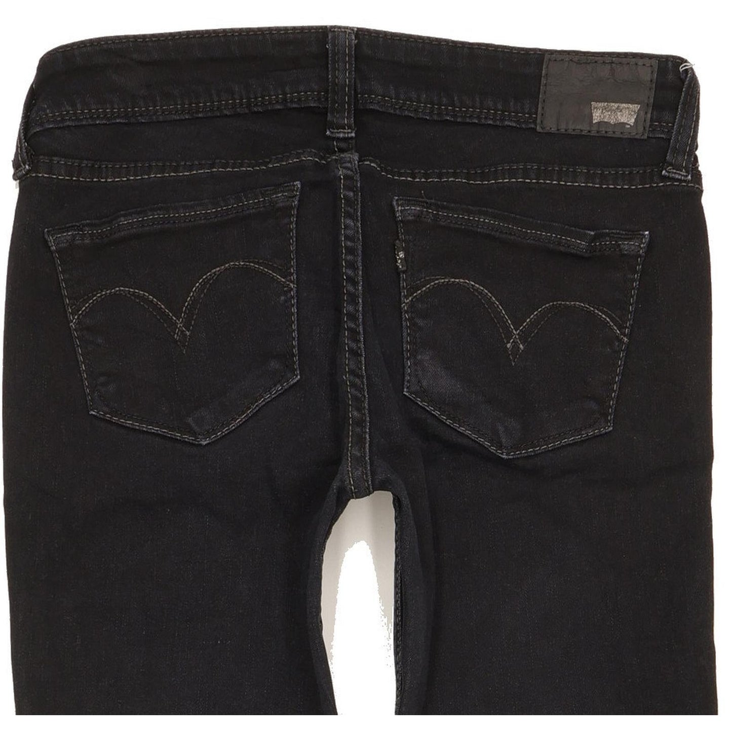 Levi's Demi Curve Women Black Skinny Slim Stretch Jeans W26 L30