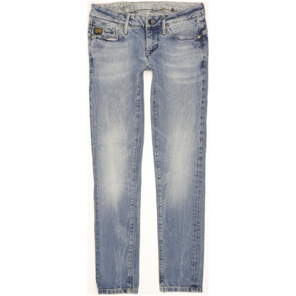 G-Star Midge Women Blue Skinny Slim Stretch Jeans W27 L30