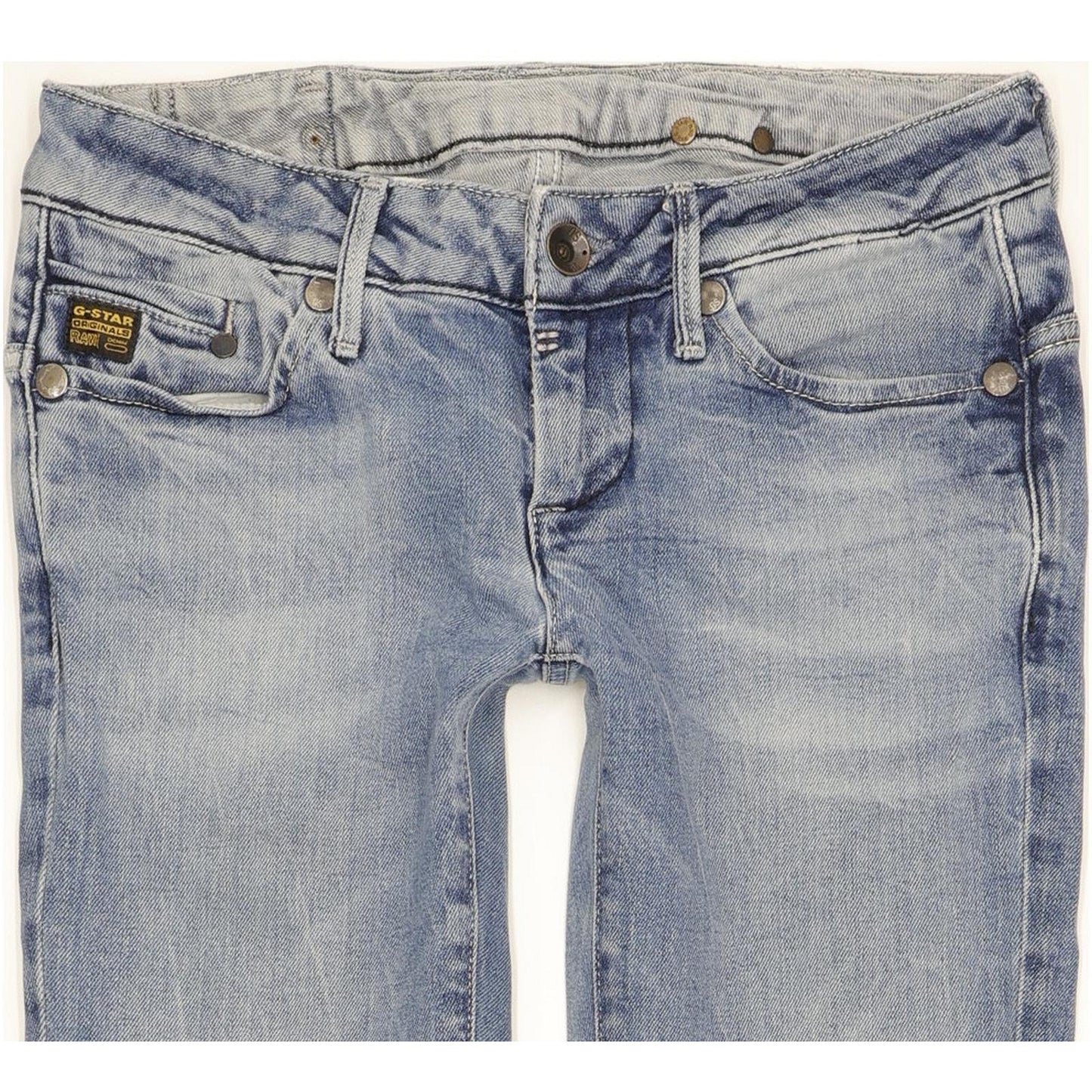 G-Star Midge Women Blue Skinny Slim Stretch Jeans W27 L30