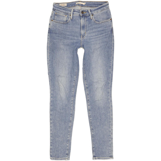 Levi's 721 Women Blue Skinny Slim Stretch Jeans W28 L30