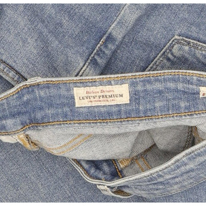Levi's 721 Women Blue Skinny Slim Stretch Jeans W28 L30