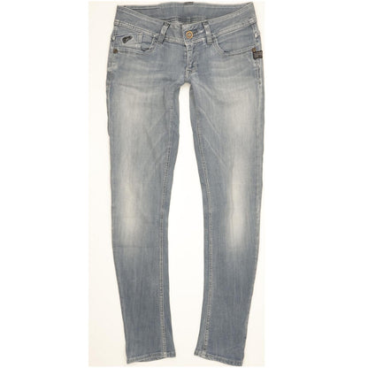 G-Star Lynn Women Blue Skinny Slim Stretch Jeans W28 L30