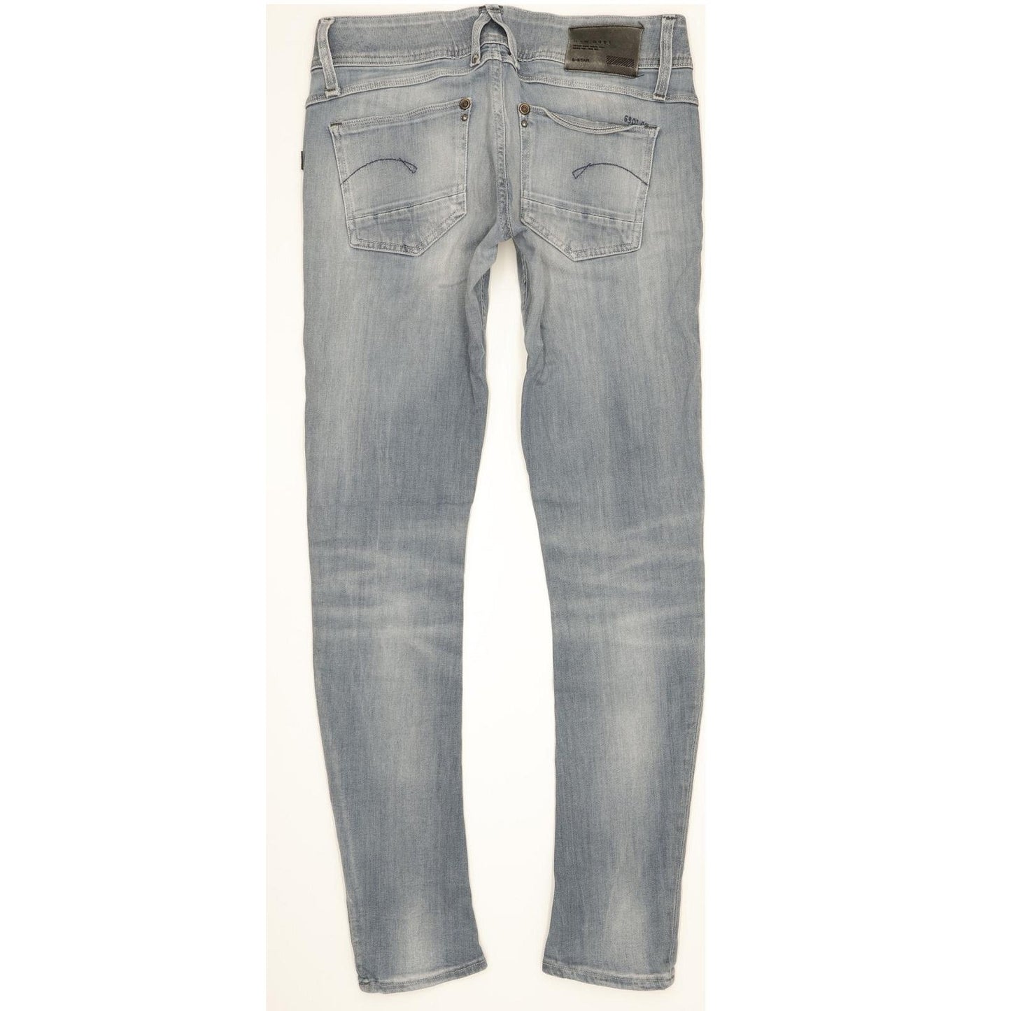 G-Star Lynn Women Blue Skinny Slim Stretch Jeans W28 L30