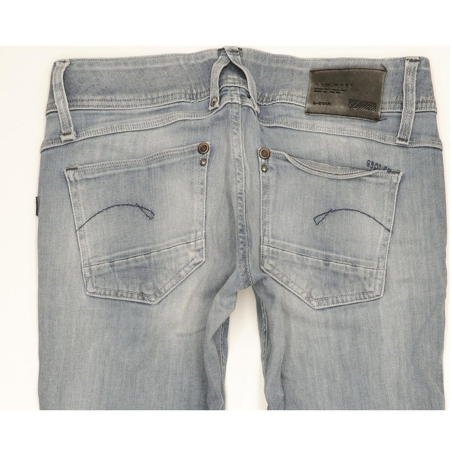 G-Star Lynn Women Blue Skinny Slim Stretch Jeans W28 L30