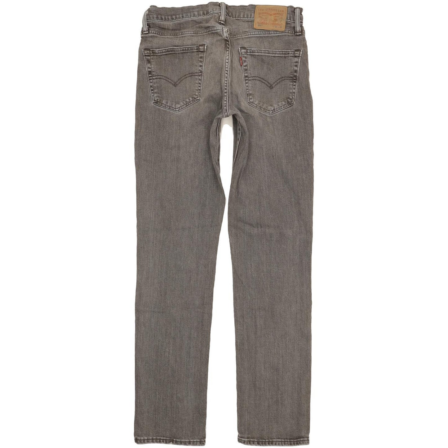 Levi's 511 Men Grey Straight Slim Stretch Jeans W33 L33