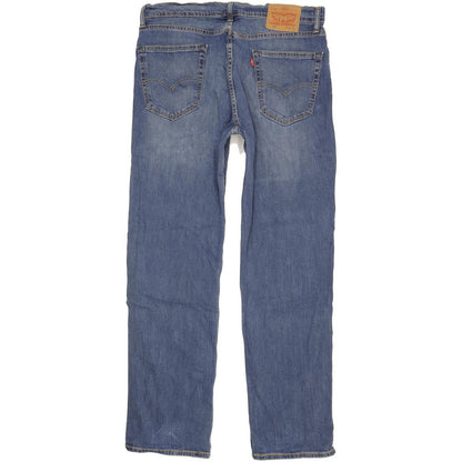 Levi's 751 Men Blue Straight Regular Stretch Jeans W36 L33