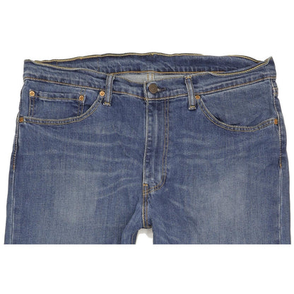 Levi's 751 Men Blue Straight Regular Stretch Jeans W36 L33
