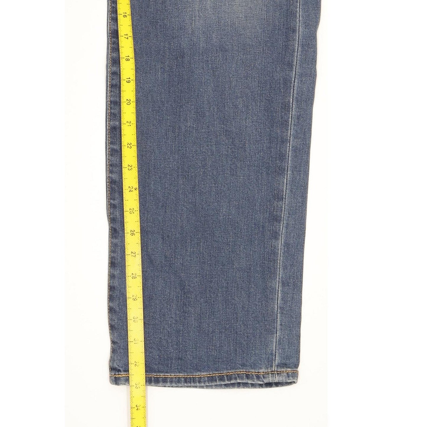 Levi's 751 Men Blue Straight Regular Stretch Jeans W36 L33