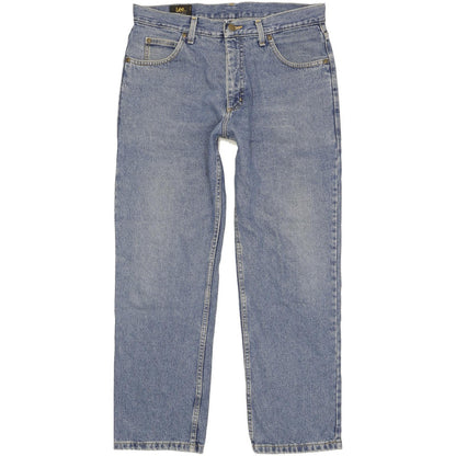 Lee Portland Men Blue Straight Regular Jeans W34 L30