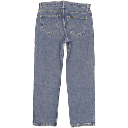 Lee Portland Men Blue Straight Regular Jeans W34 L30