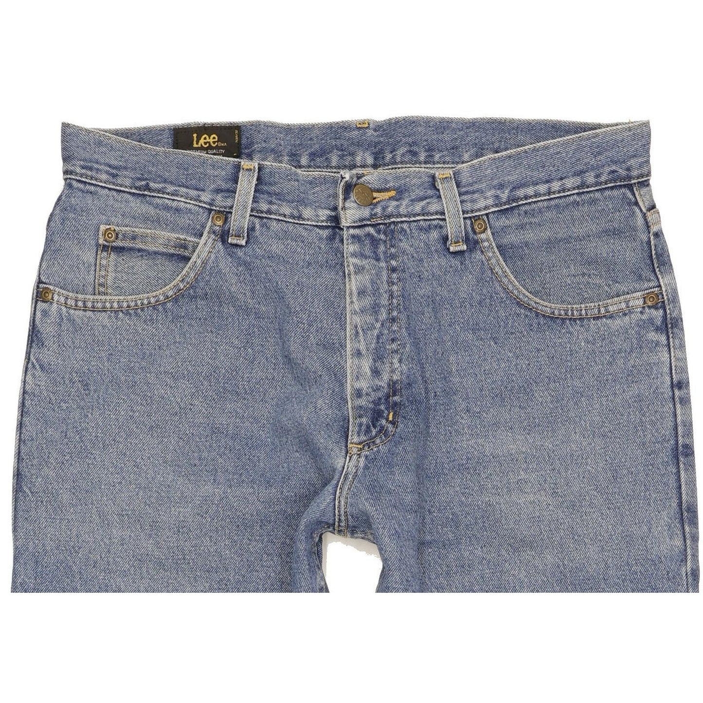 Lee Portland Men Blue Straight Regular Jeans W34 L30