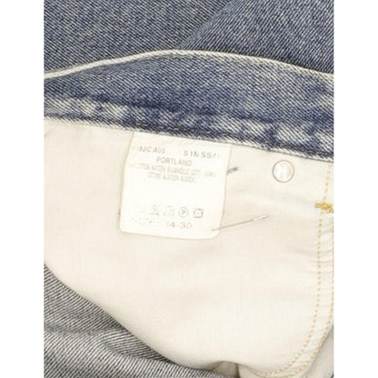 Lee Portland Men Blue Straight Regular Jeans W34 L30