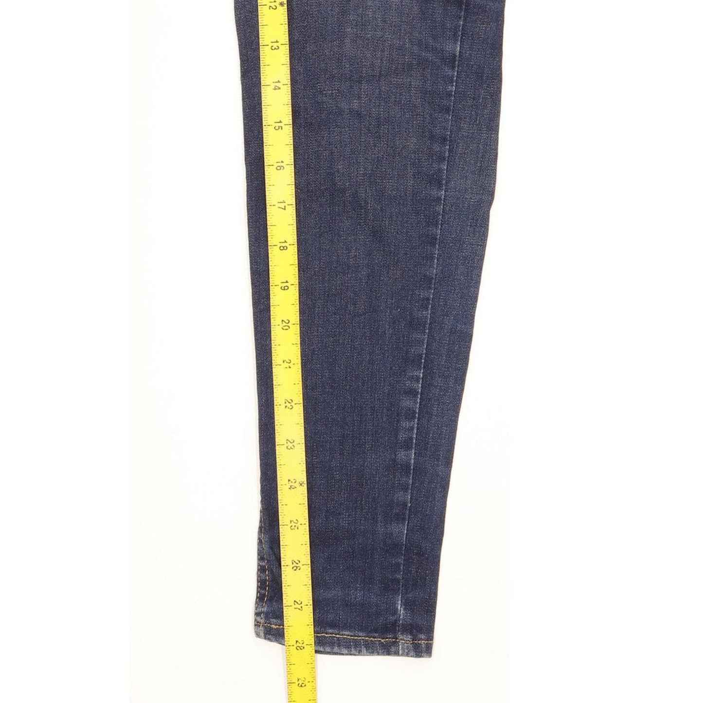 Levi's 710 Super Women Blue Skinny Slim Stretch Jeans W27 L28